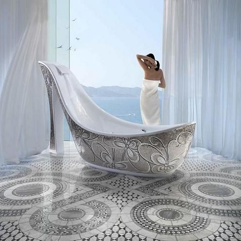Bồn tắm hiện đại